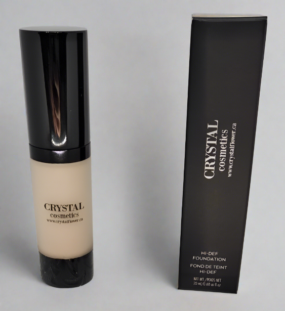 CRYSTAL High-def Foundation Liquid - N1 (Cool Neutral) - Crystal Flower