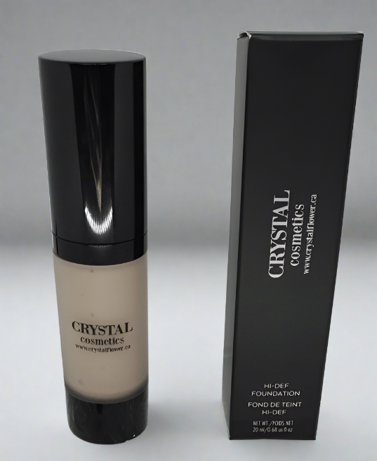 CRYSTAL High-def Foundation Liquid - N25 (Cool Neutral) - Crystal Flower