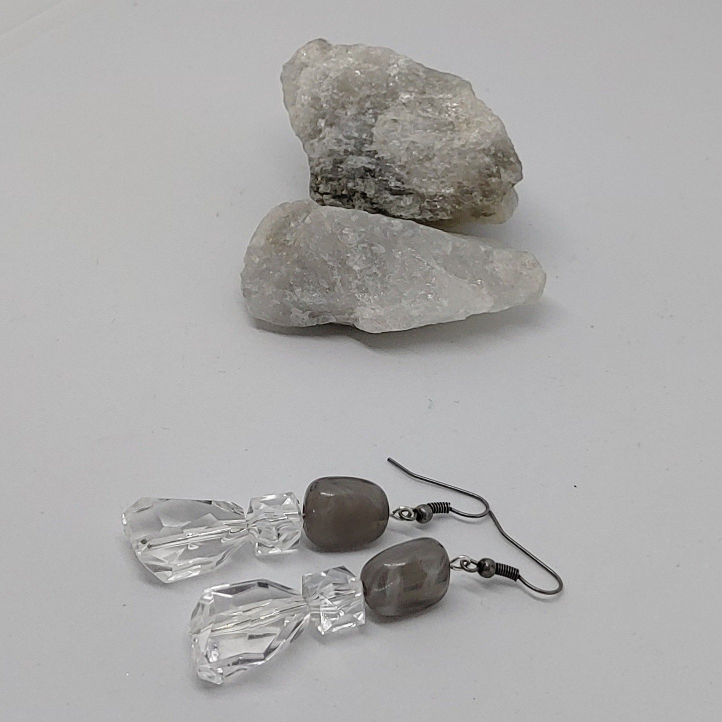 Modern Chic Earrings - Crystal Flower