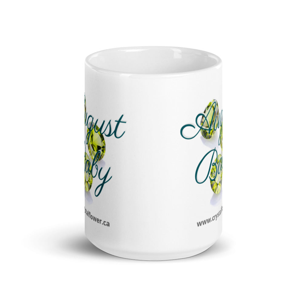 Mug - August Baby - Crystal Flower