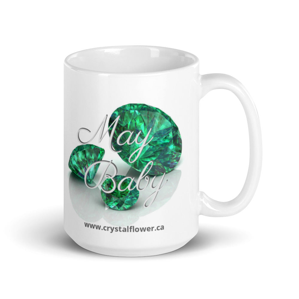 Mug - May Baby - Crystal Flower