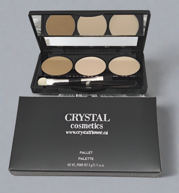 CRYSTAL Brow Pallet - Brow Darling (Sandy Blonde) - Crystal Flower