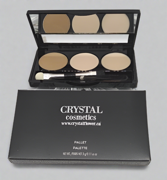 CRYSTAL Brow Pallet - Brow Darling (Sandy Blonde) - Crystal Flower