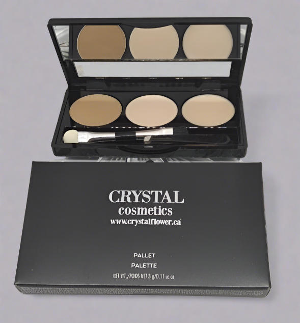 CRYSTAL Brow Pallet - Brow Darling (Sandy Blonde) - Crystal Flower