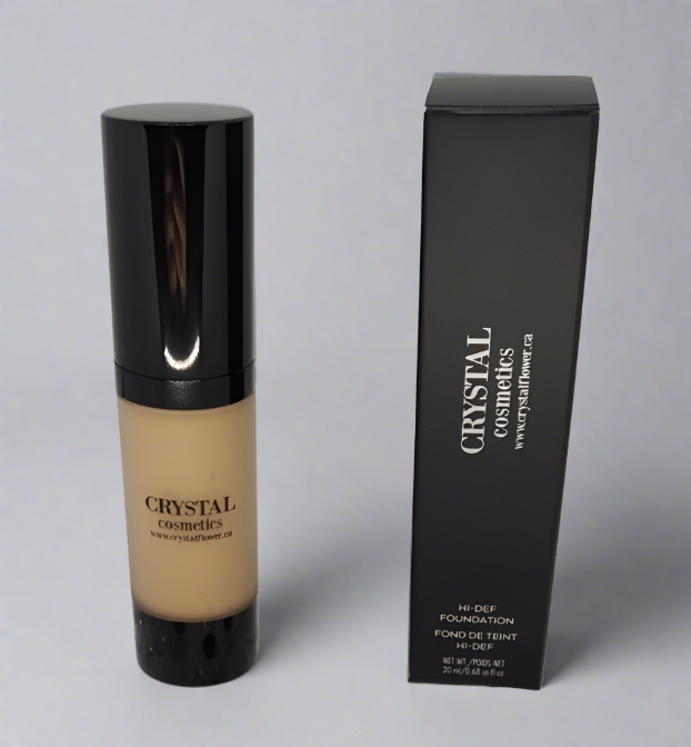 CRYSTAL High-def Foundation Liquid - C25 (Warm) - Crystal Flower