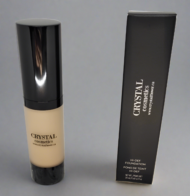 CRYSTAL High-def Foundation Liquid - C2 (Warm) - Crystal Flower