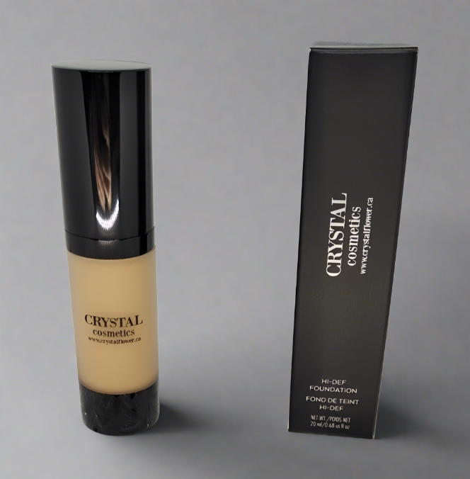 CRYSTAL High-def Foundation Liquid - C35 (Warm) - Crystal Flower