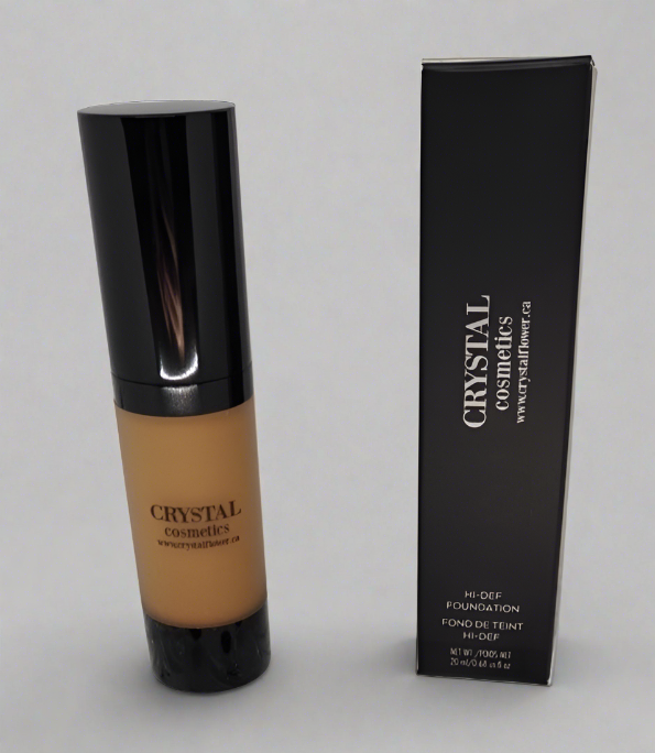 CRYSTAL High-def Foundation Liquid - C6 (Warm) - Crystal Flower