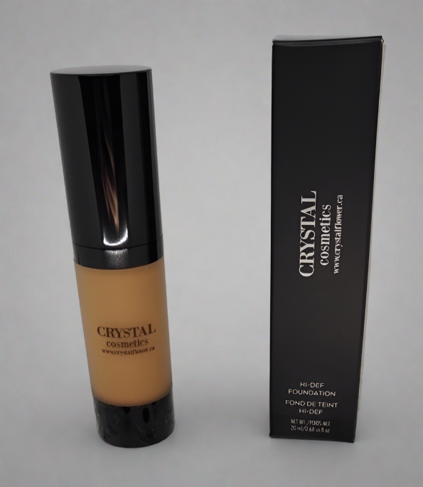 CRYSTAL High-def Foundation Liquid - C6 (Warm) - Crystal Flower