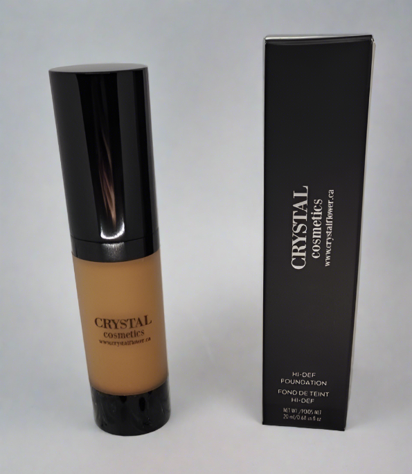 CRYSTAL High-def Foundation Liquid - C6 (Warm) - Crystal Flower