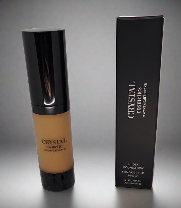 CRYSTAL High-def Foundation Liquid - C6 (Warm) - Crystal Flower