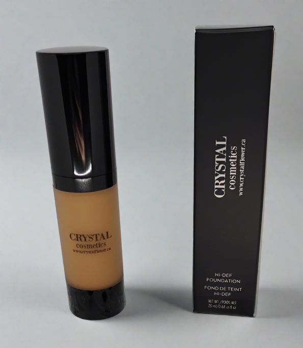 CRYSTAL High-def Foundation Liquid - C6 (Warm) - Crystal Flower