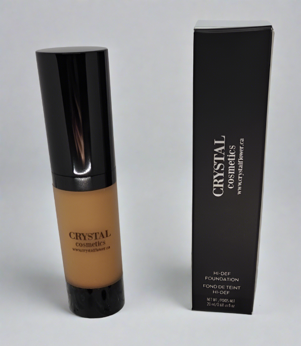 CRYSTAL High-def Foundation Liquid - C6 (Warm) - Crystal Flower