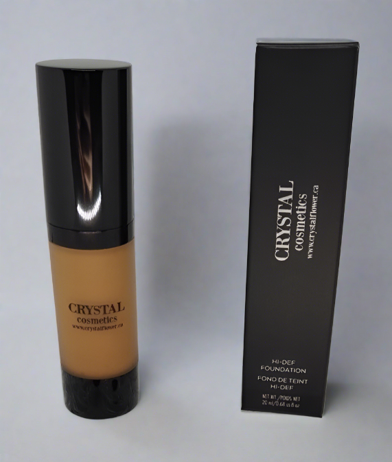 CRYSTAL High-def Foundation Liquid - C9 (Warm) - Crystal Flower