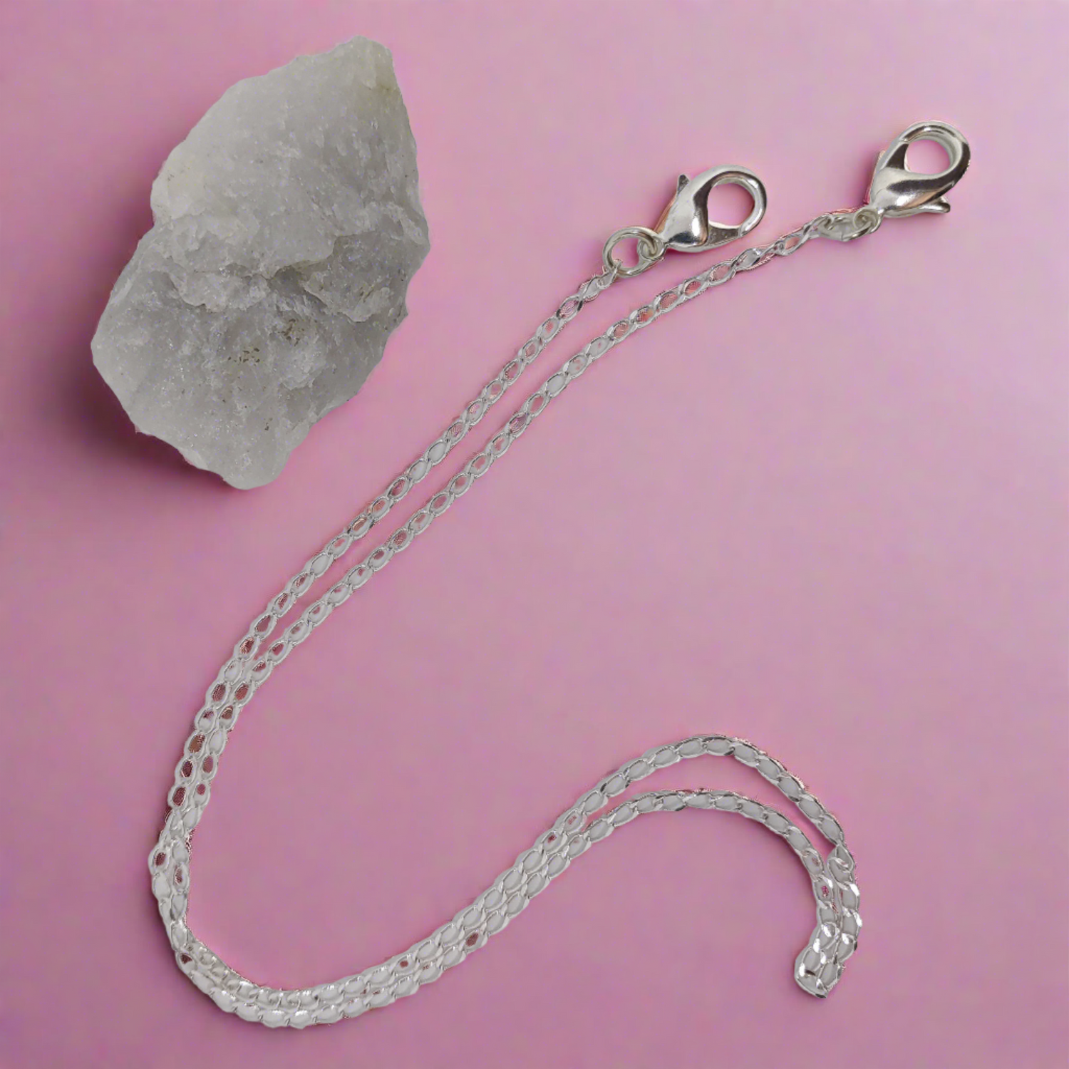 Face Mask Chain Holder - Crystal Flower