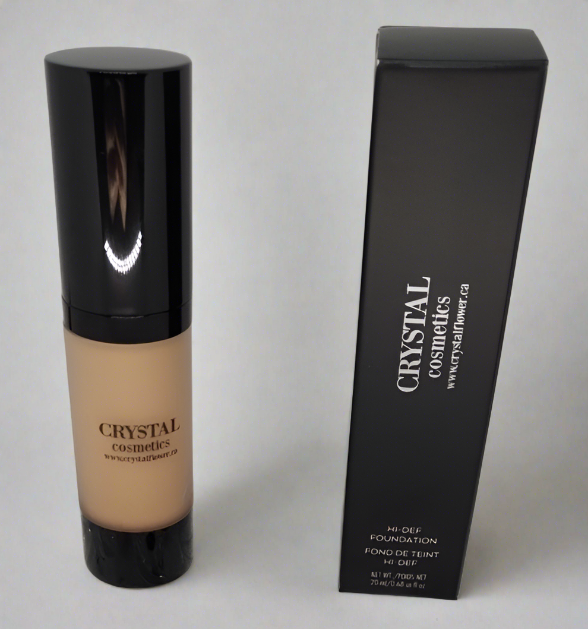 CRYSTAL High-def Foundation Liquid - N45 (Cool Neutral) - Crystal Flower