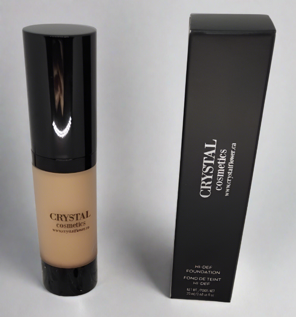 CRYSTAL High-def Foundation Liquid - N45 (Cool Neutral) - Crystal Flower