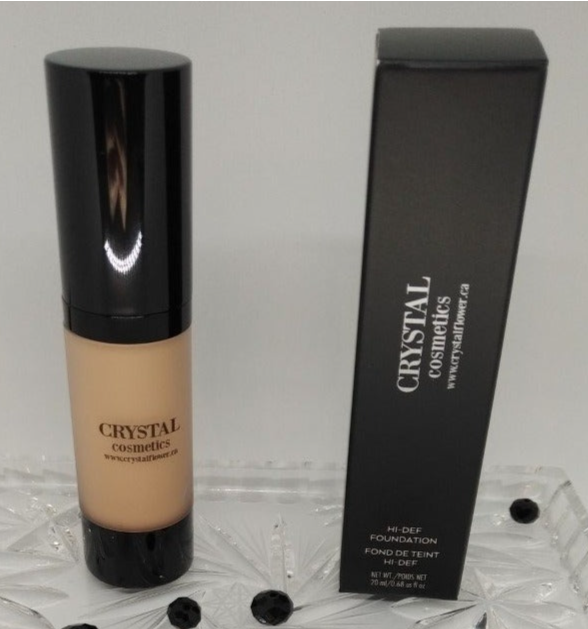 CRYSTAL High-def Foundation Liquid - N45 (Cool Neutral) - Crystal Flower