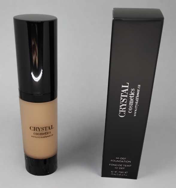 CRYSTAL High-def Foundation Liquid - N45 (Cool Neutral) - Crystal Flower