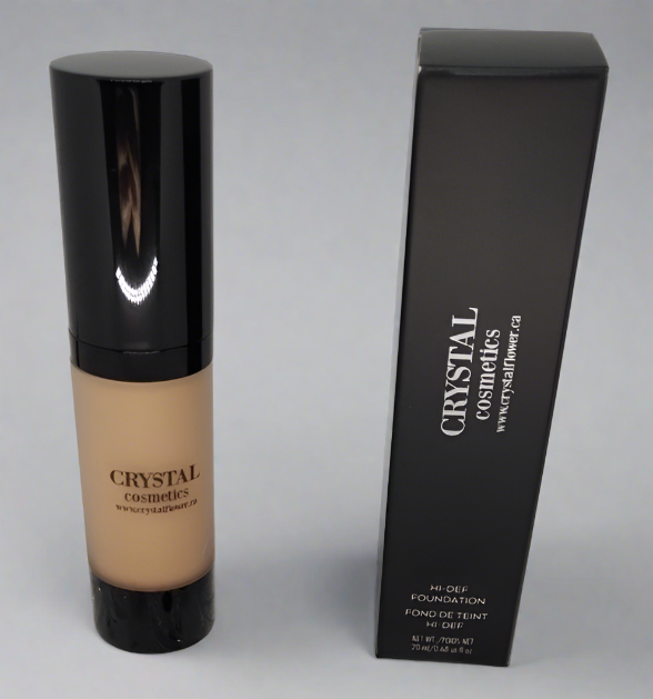 CRYSTAL High-def Foundation Liquid - N45 (Cool Neutral) - Crystal Flower