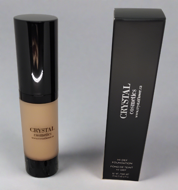 CRYSTAL High-def Foundation Liquid - N45 (Cool Neutral) - Crystal Flower