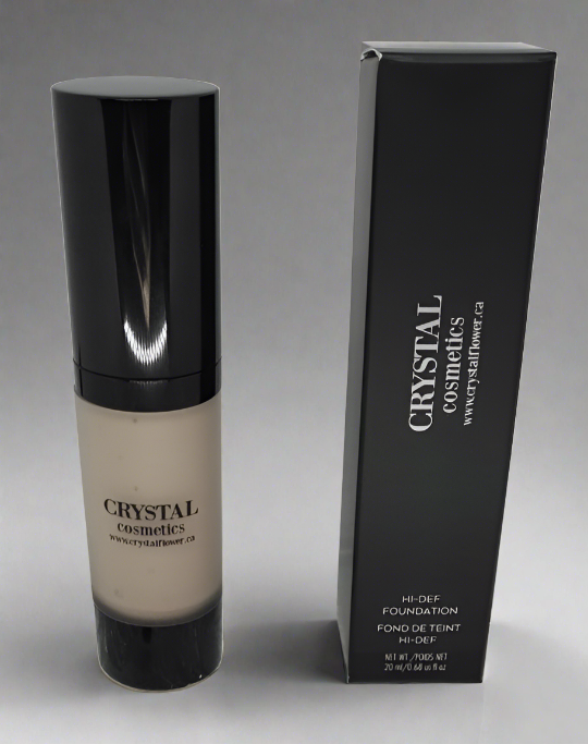 CRYSTAL High-def Foundation Liquid - N4 (Cool Neutral) - Crystal Flower