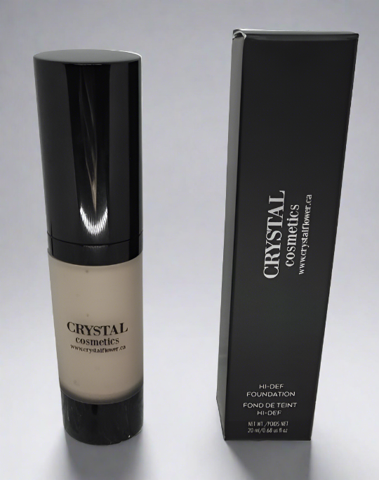 CRYSTAL High-def Foundation Liquid - N4 (Cool Neutral) - Crystal Flower