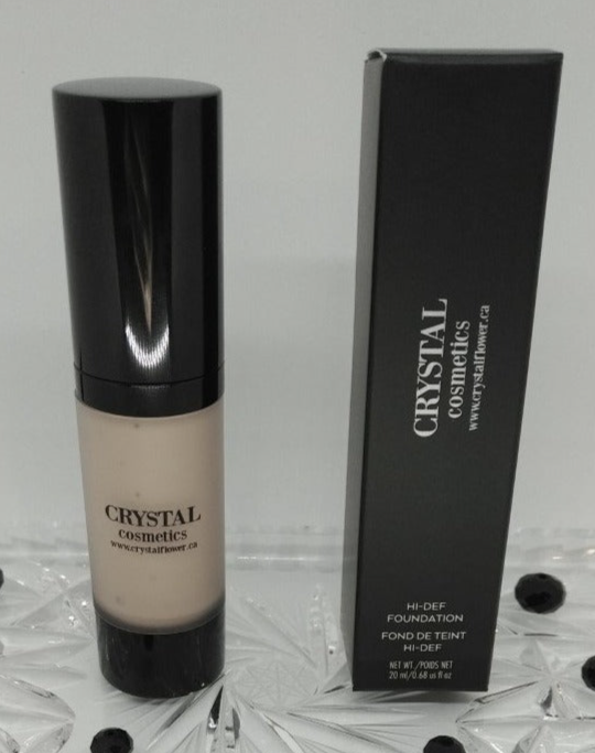 CRYSTAL High-def Foundation Liquid - N4 (Cool Neutral) - Crystal Flower