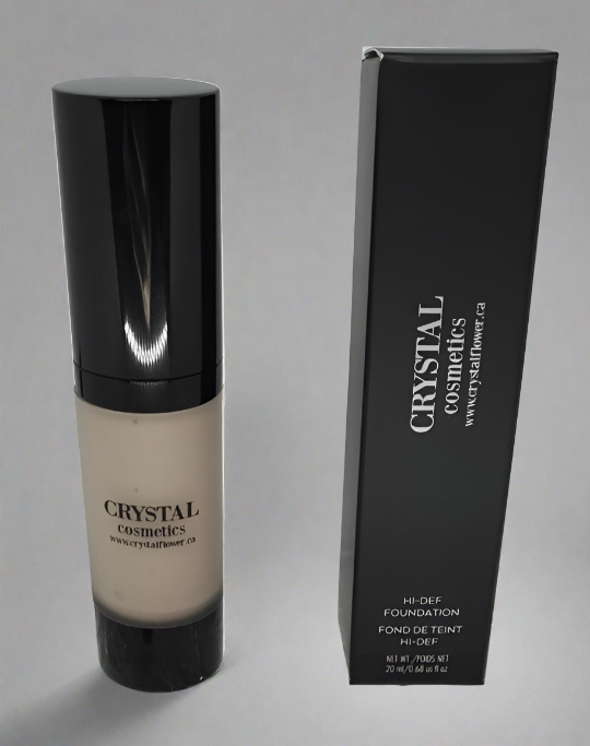 CRYSTAL High-def Foundation Liquid - N4 (Cool Neutral) - Crystal Flower