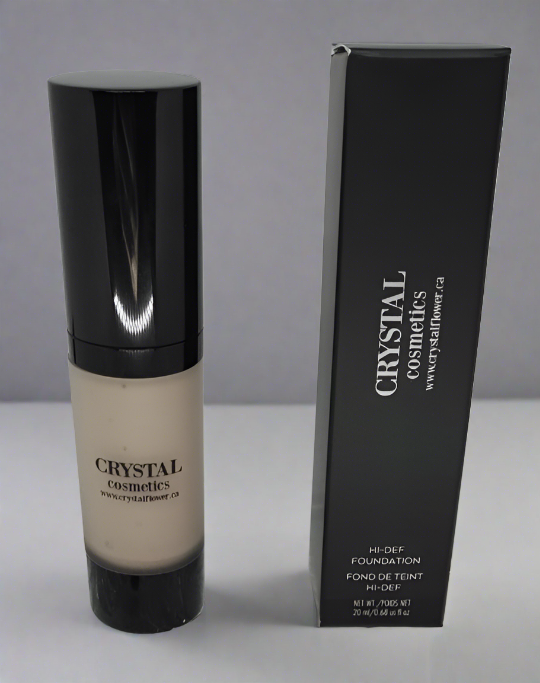 CRYSTAL High-def Foundation Liquid - N4 (Cool Neutral) - Crystal Flower