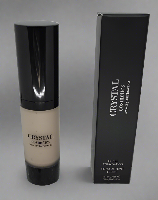 CRYSTAL High-def Foundation Liquid - N4 (Cool Neutral) - Crystal Flower