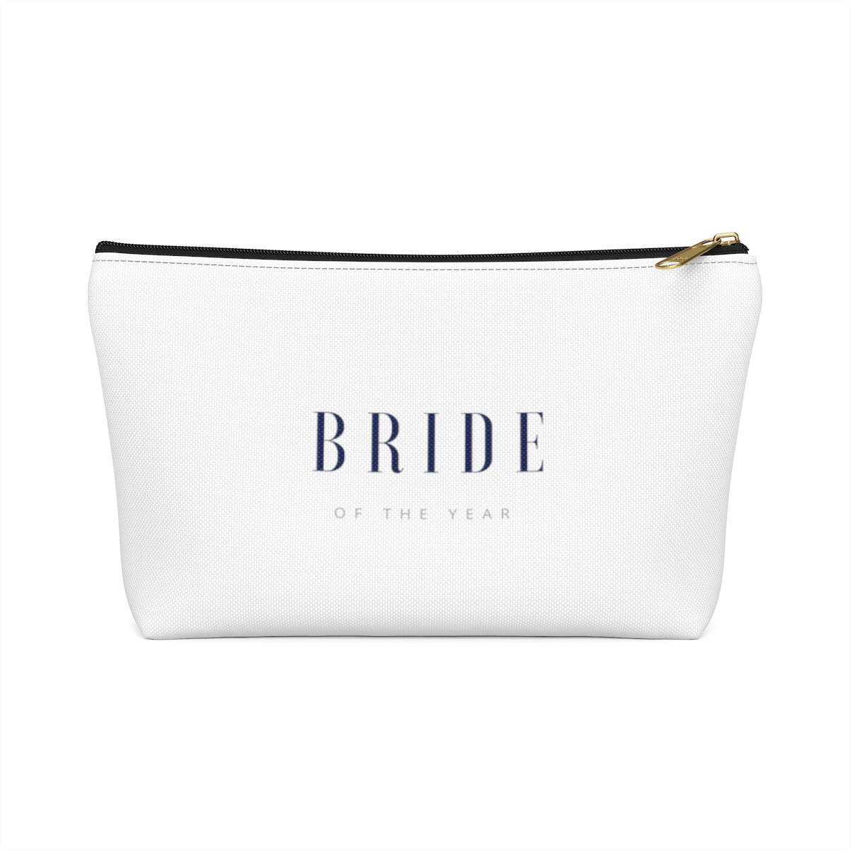 Bride of the Year Cosmetic Travel Bag - Crystal Flower