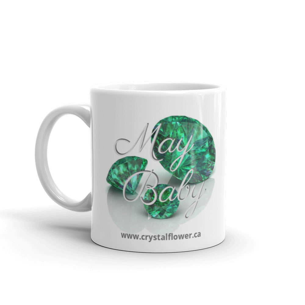 Mug - May Baby - Crystal Flower