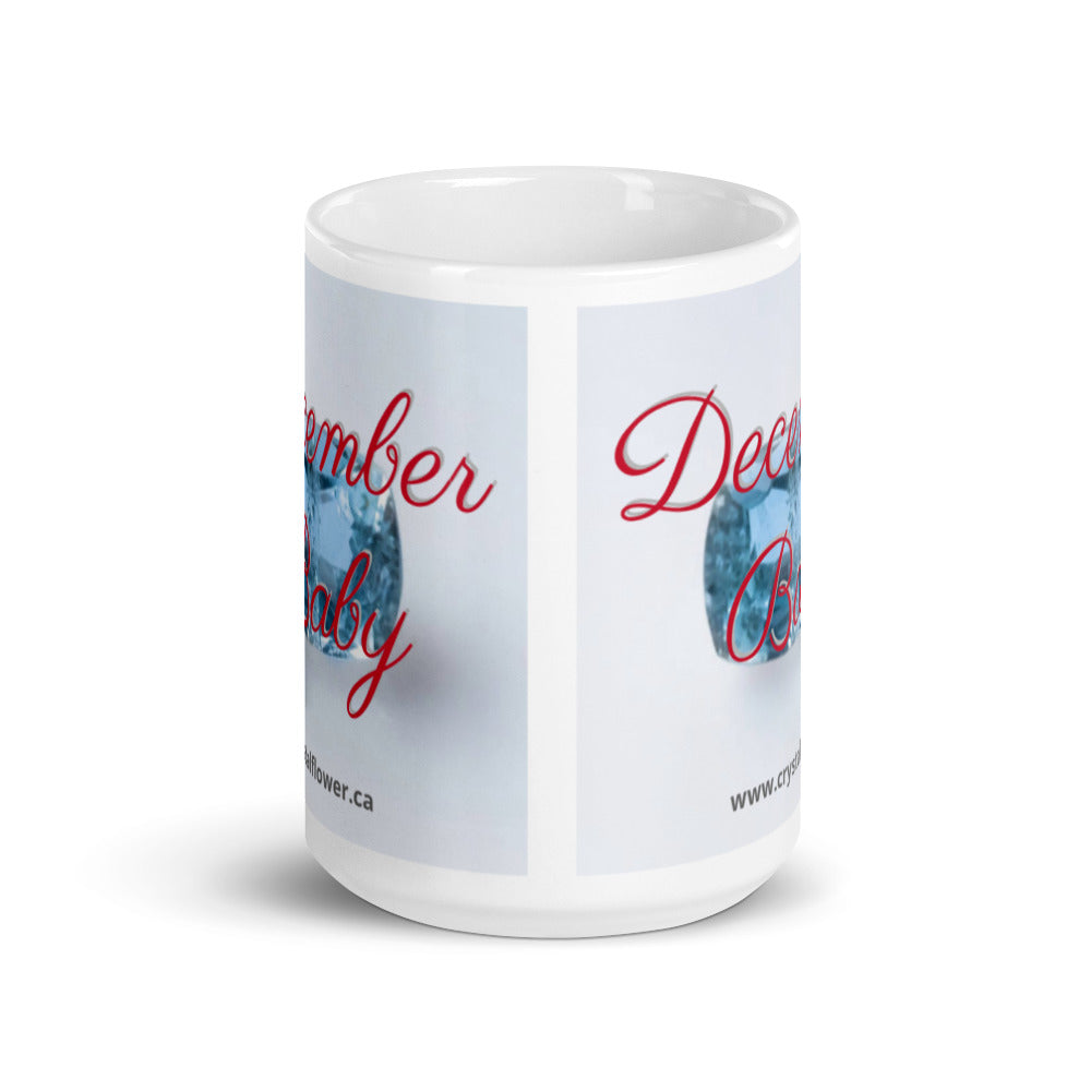 Mug - December Baby - Crystal Flower