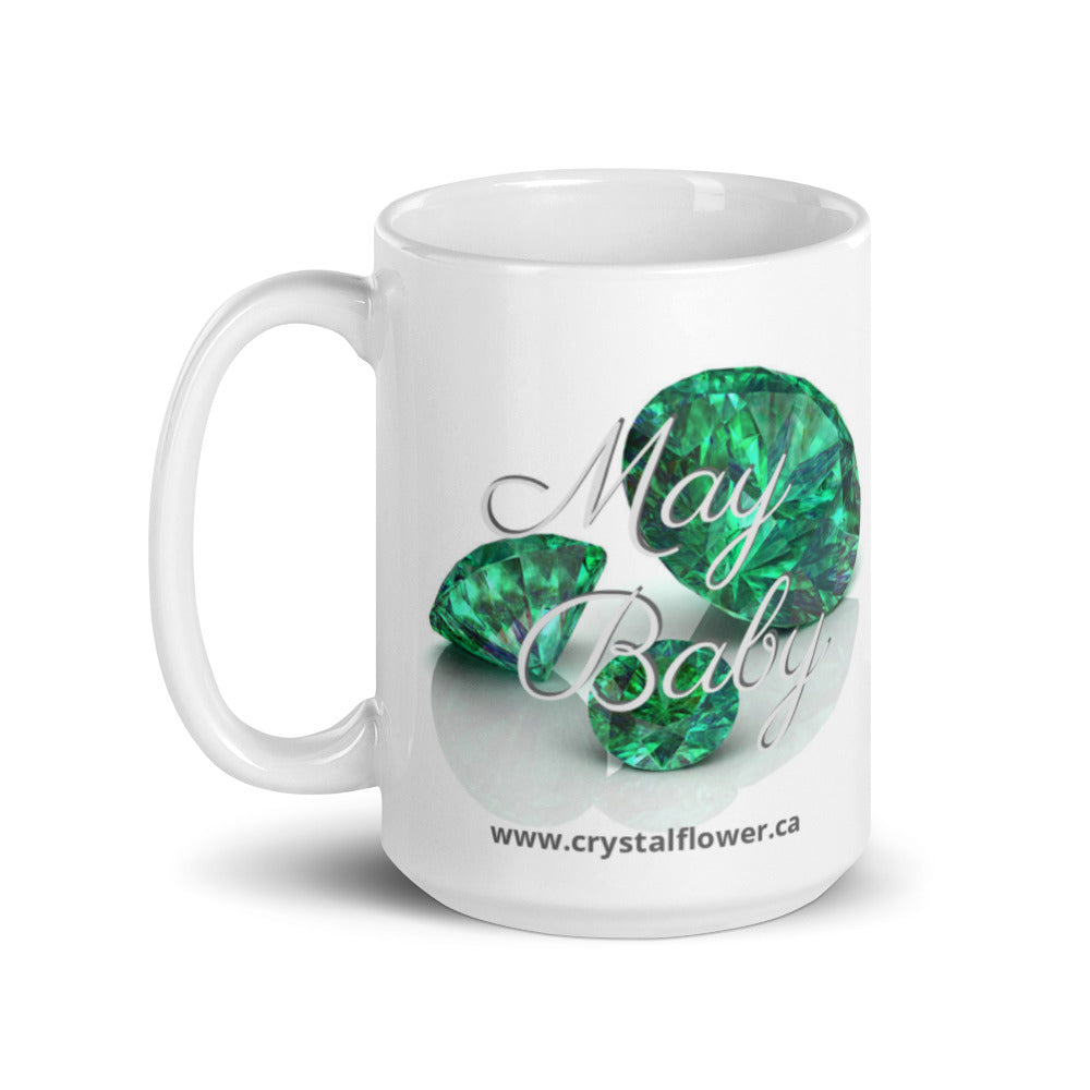 Mug - May Baby - Crystal Flower