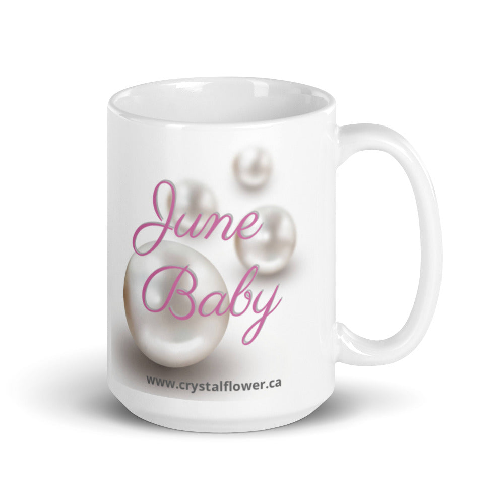 Mug - June Baby - Crystal Flower